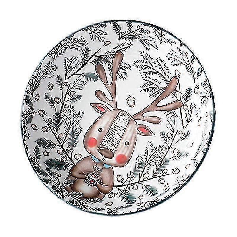 20.2X20.2cm Assorted Color Plates Food Serving Tray Ceramic Dessert Tray Multi-functional Food Fruit