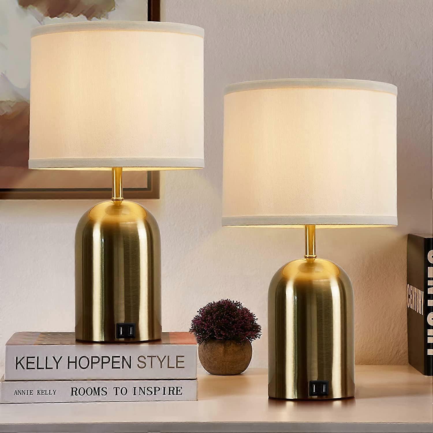 2 Set Modern Table Lamps for Bedrooms Living Room