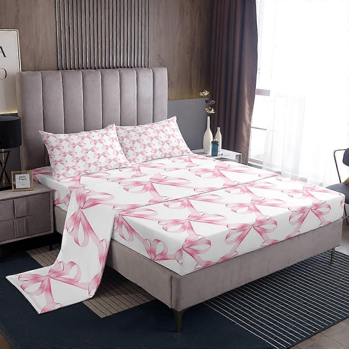 Dreamy Princess Style Bed Sheets Set Fairy for Tale Theme Full Size