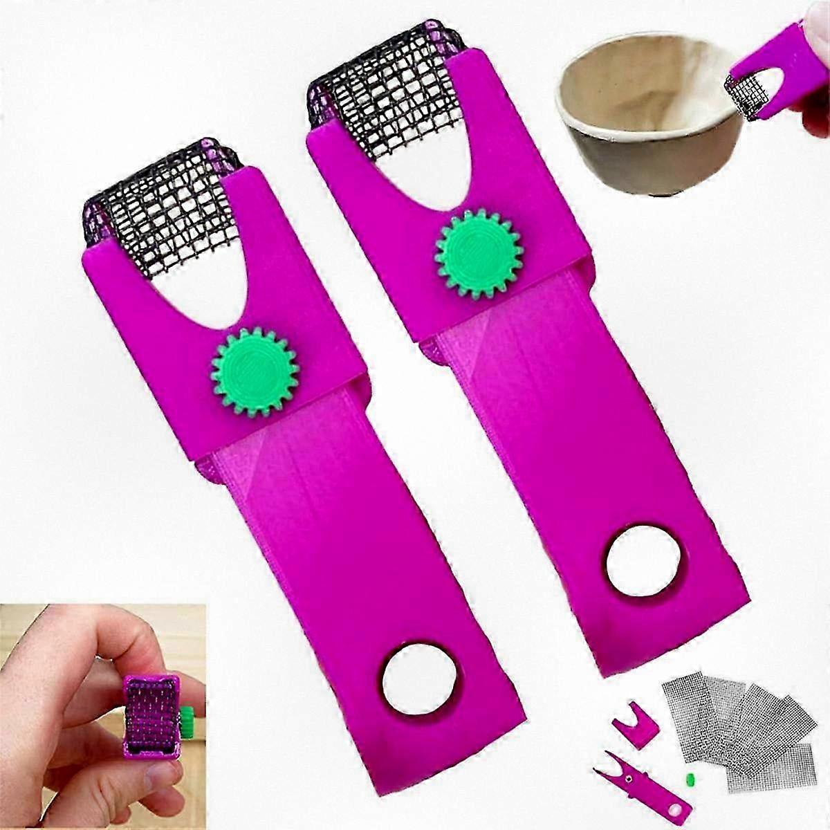 Compact Sanding Tool - Mini Shaping File, Craft Sanding Block, Ceramics Sanding Harp, Handy Pottery Accessory