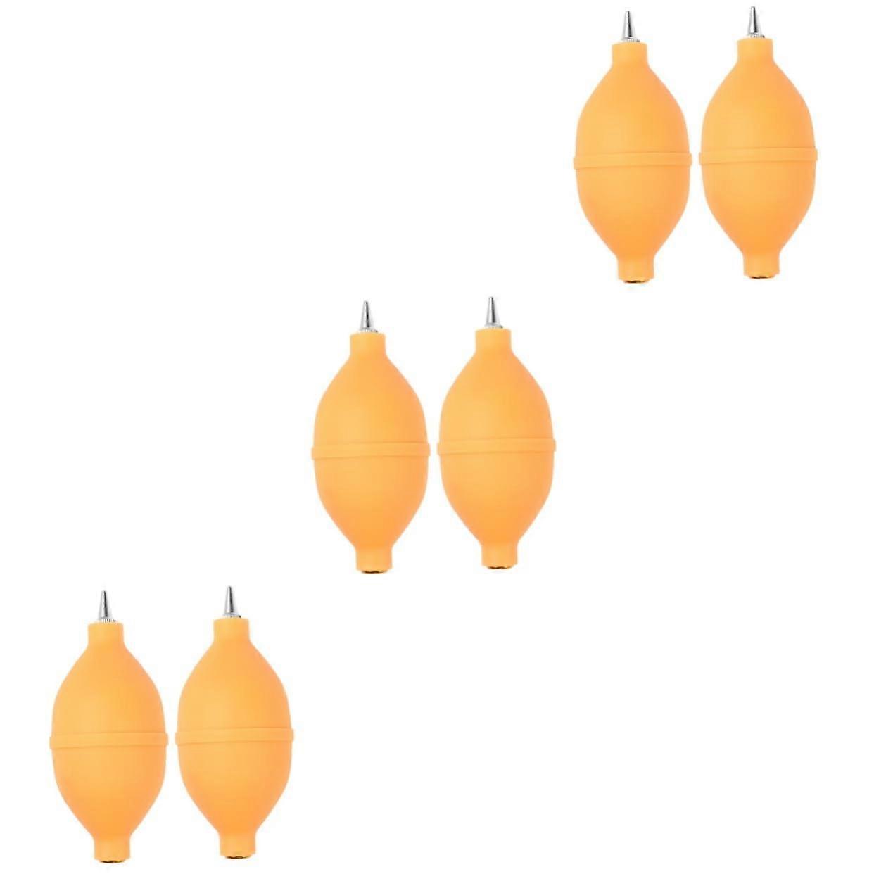 6 Pcs Squeeze Bulb Computer Blower Keyboard Cleaner Air Compress Blower Air