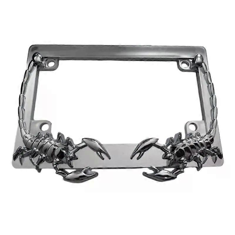Motorcycle License Plate Frame Bracket Parts Registration Number Holder for US