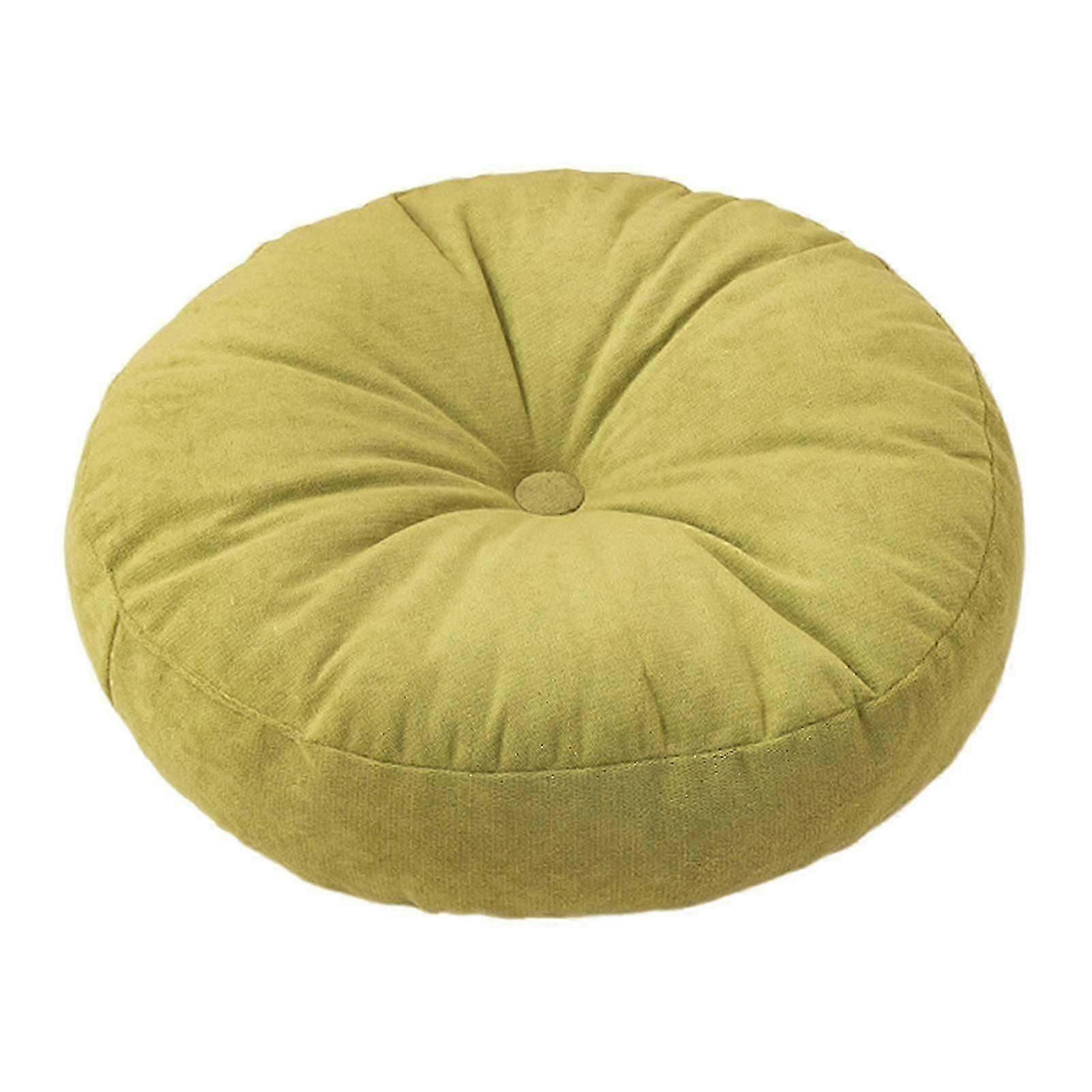 Golvkudde Andningsbar Sittkudde För Vuxna Barn Sovrum Vardagsrum Gul