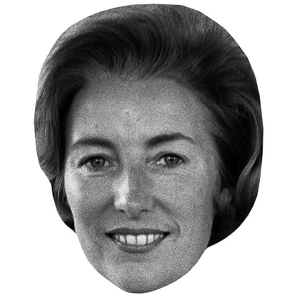 Vera Lynn (BW) Celebrity Mask, Flat Card Face