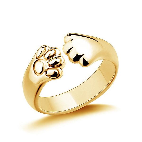 Cute Cat Paw Ring [golden]
