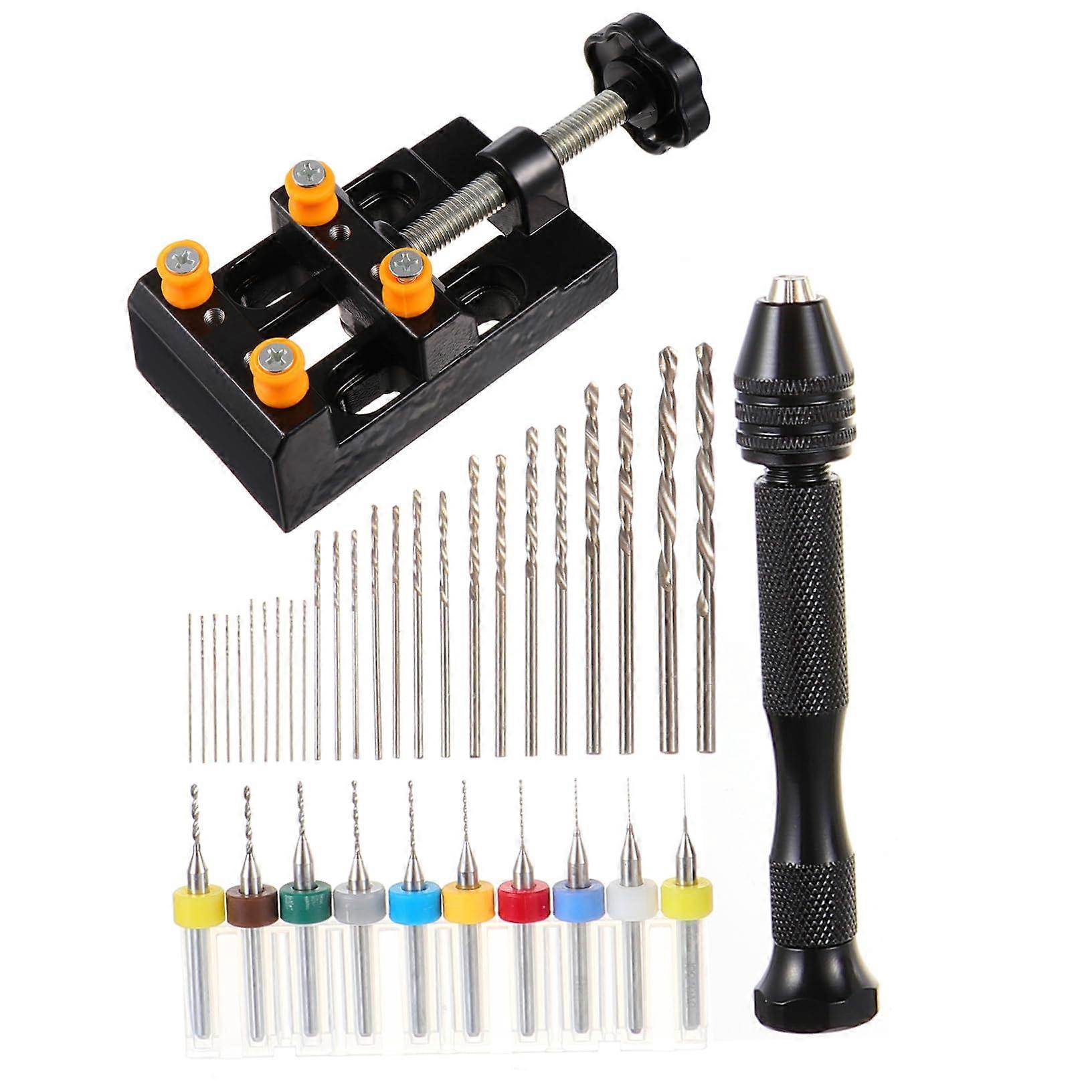 Complete Hand Drill Bits Set for Jewelry Making Tool Kit Mini Drill Bits