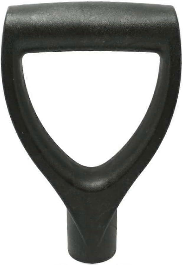 Spade Handle Garden Fork D Shape Shovel Handle Plastic Handle for Digging and Raking Tools Black