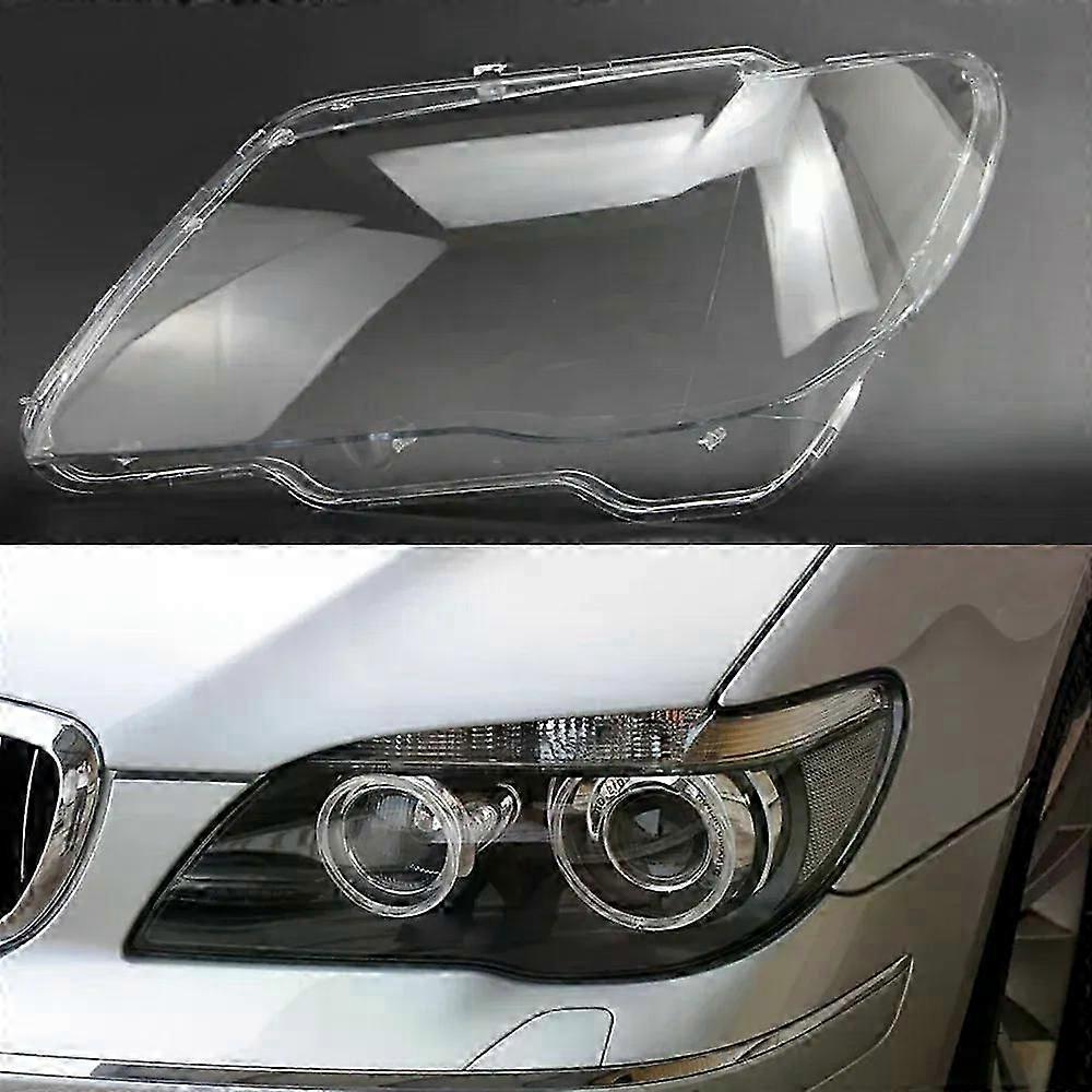 For Bmw 7 Series E65 E66 2005-2008 Front Headlamp Cover Transparent Lampshade Headlight Shell Lamp Shade Plexiglass