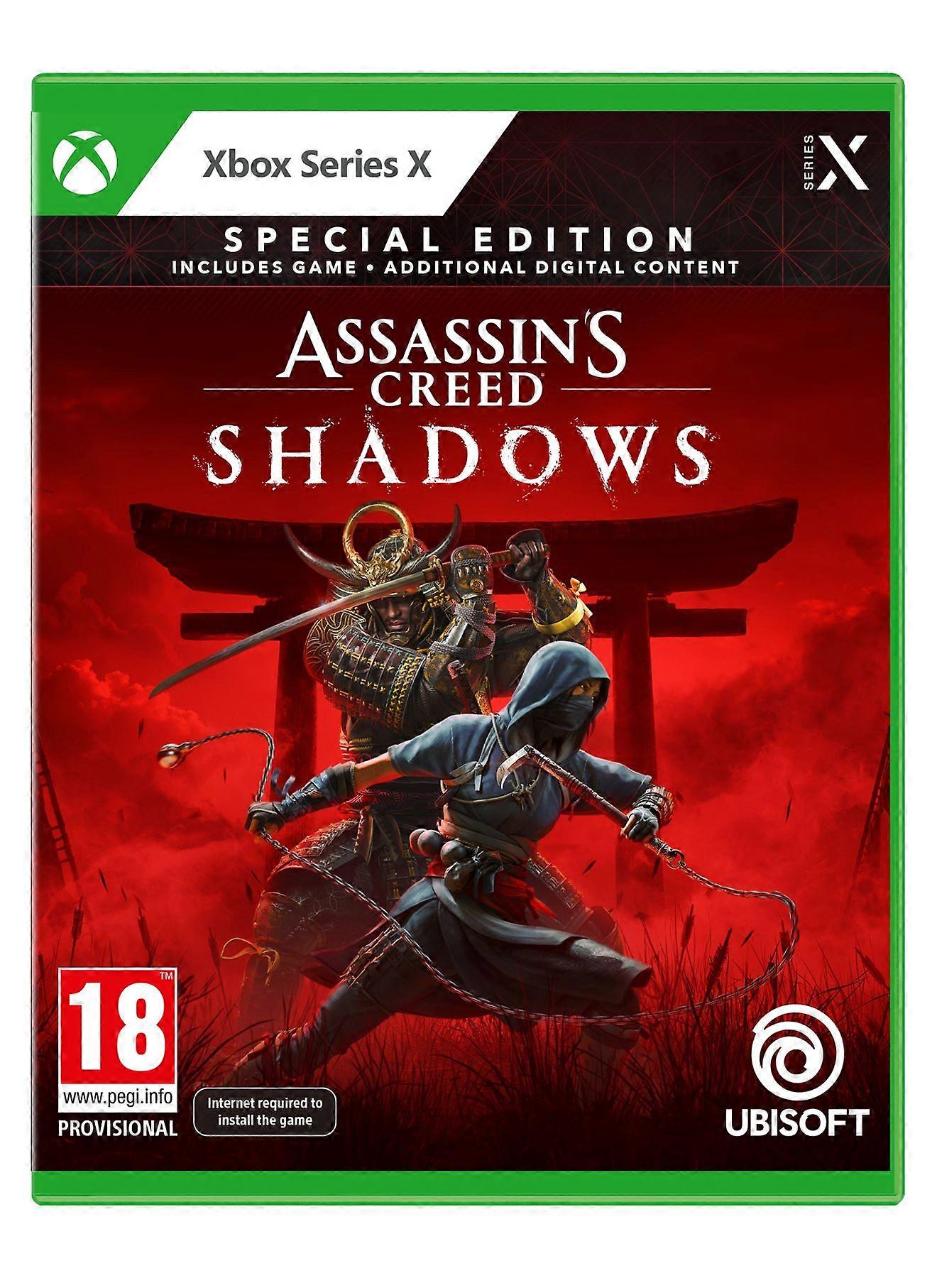 Assassins Creed Shadows Xbox Series X Game (Special Edition)