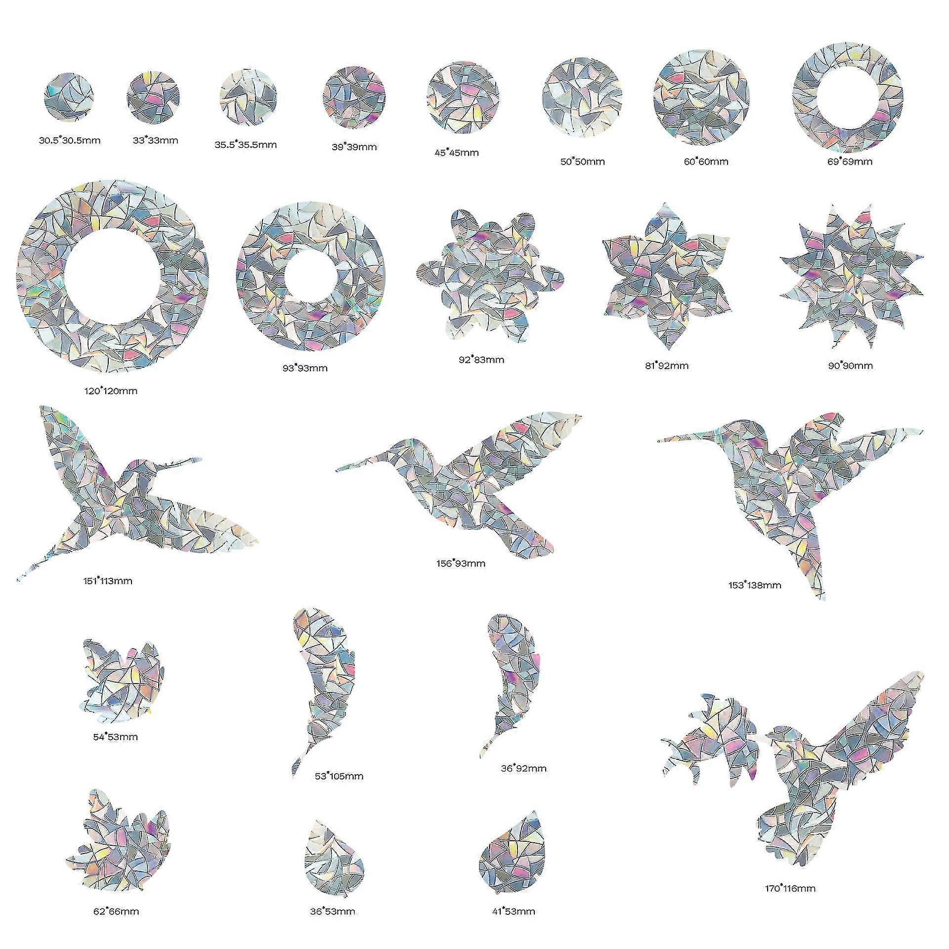 Bird Protection Stickers Anti Collision Window Sticker Window Protection