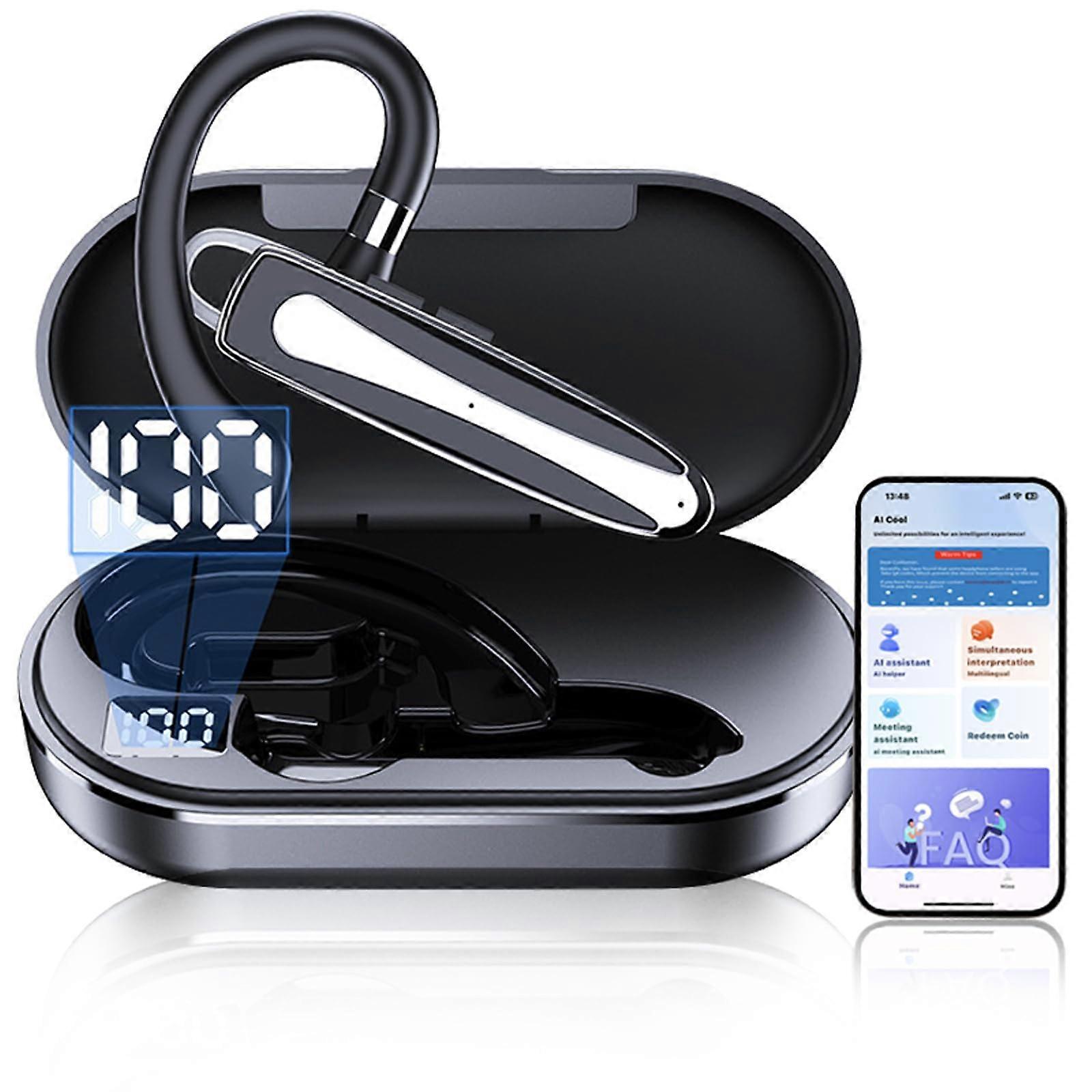 Bluetooth Earpiece Ear Piece Translator Translating Translation Earbuds Real Time