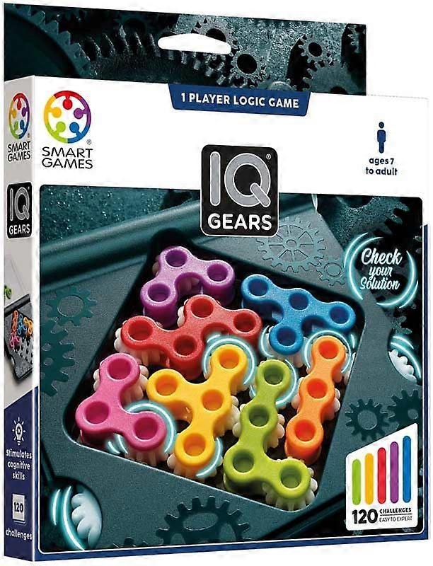 SmartGames - IQ Games (IQ Gears) Board Game