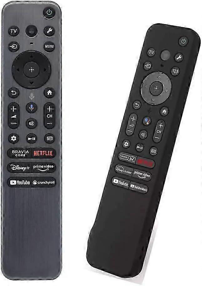 New RMF-TX910U For Sony Backlight Voice LCD TV Remote Control With Silicone Case