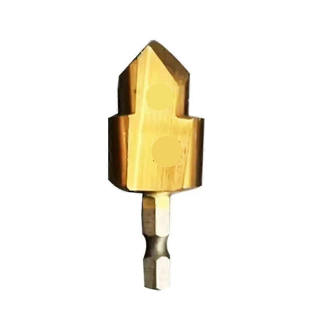 Lifting Stepped Drill Bit 6.35mm Hex Shank for Water Pipe Expansion Durable Plumber Tool 1pc Heavy Duty Drill Punch