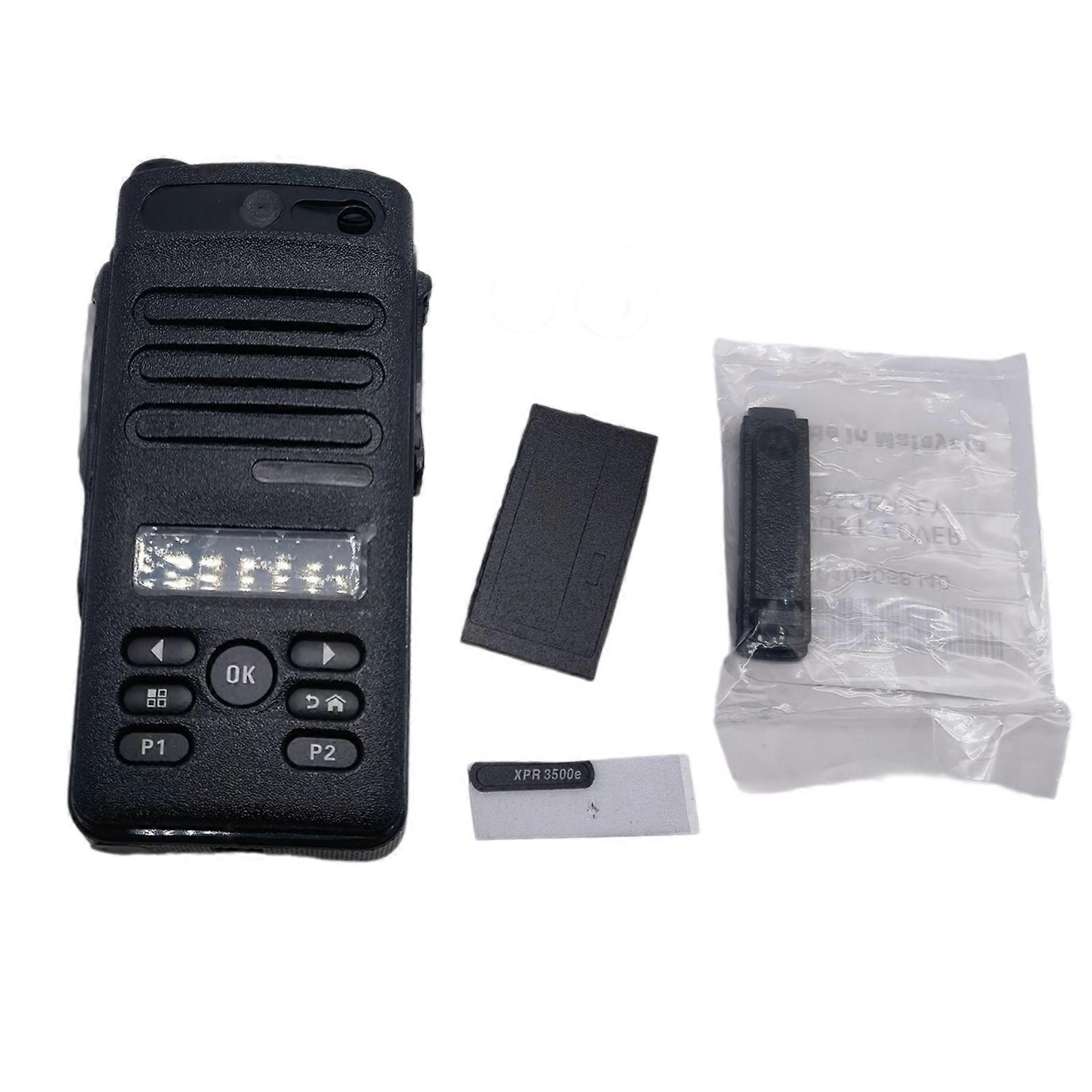 WalkieTalkie Housing Case, Front Cover Shell for XPR3500e Radio WalkieTalkie Case Replacement Set