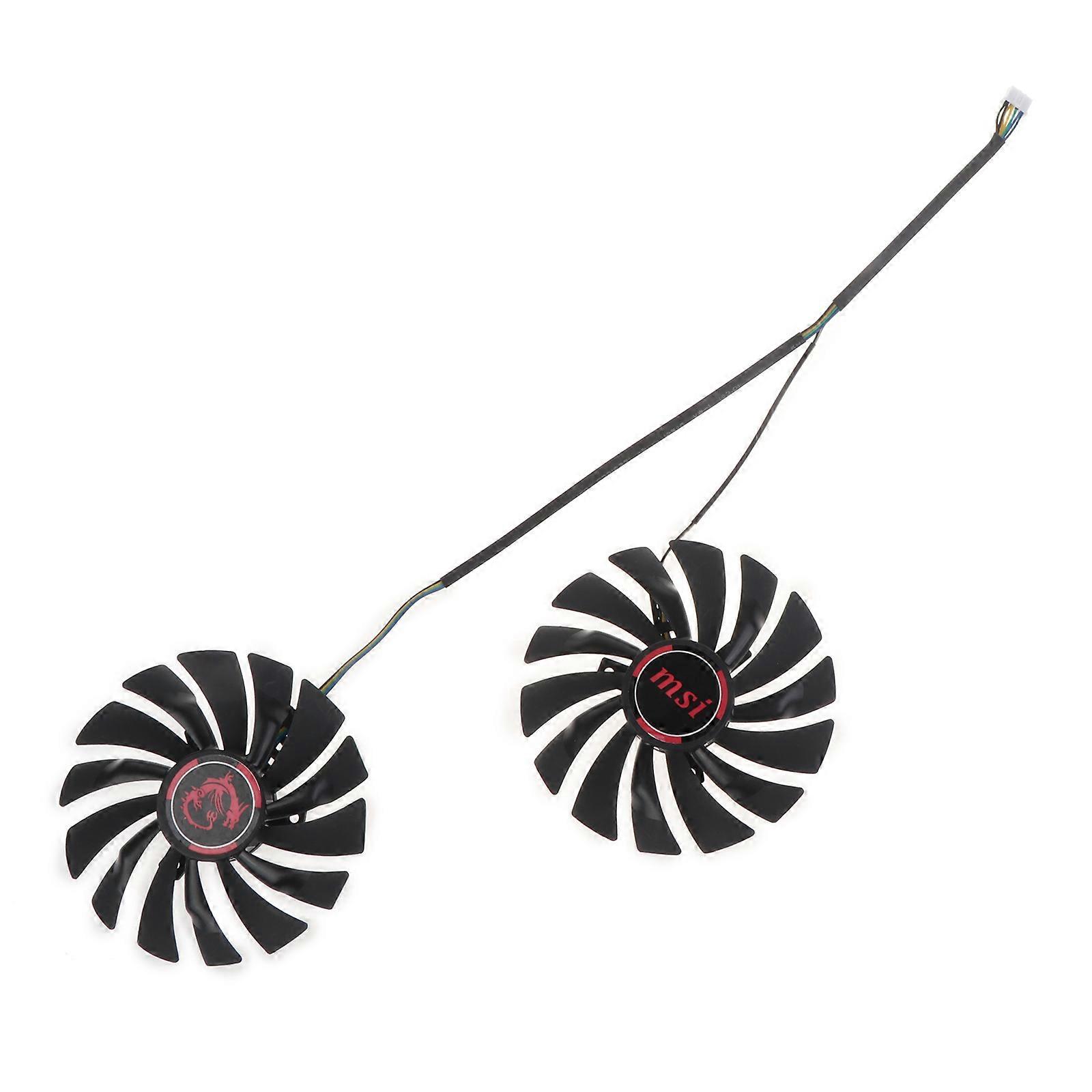 95mm Cooler Fan 4Pin 12V 0.4A PLD10010S12HH VGA Fan Graphics Card Fan for MSI GTX 980Ti 980 970 960 950 R9 380 R9 Cooler Multicolor