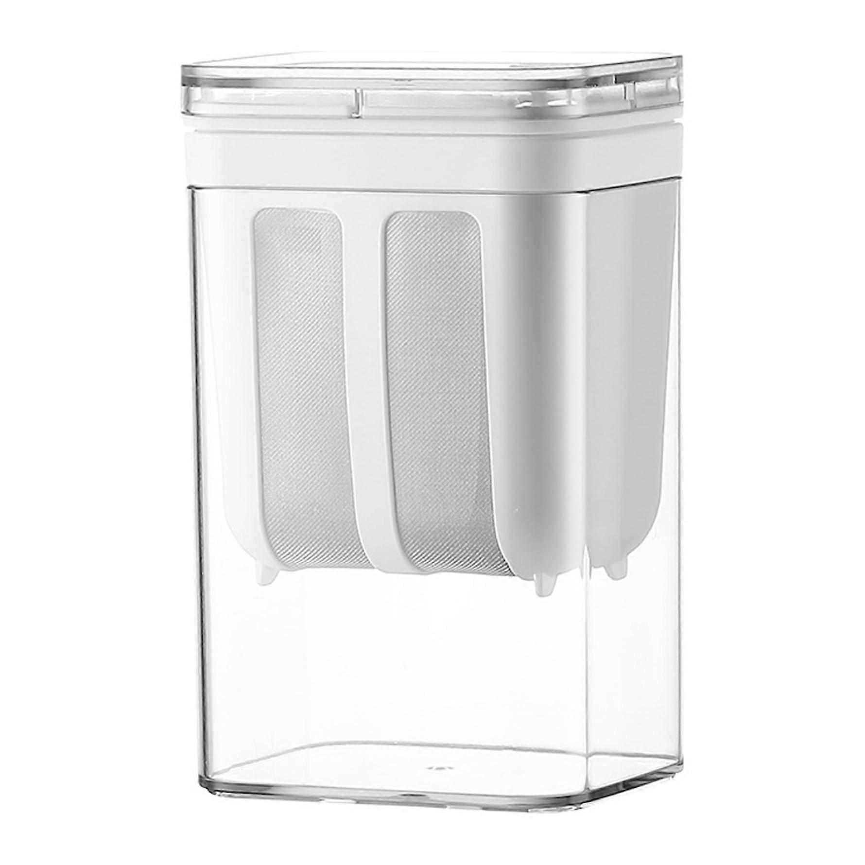 Yoghurt Strainer, 1100 ml, BPAFree Cheese Strainer with Fine Mesh and Lid