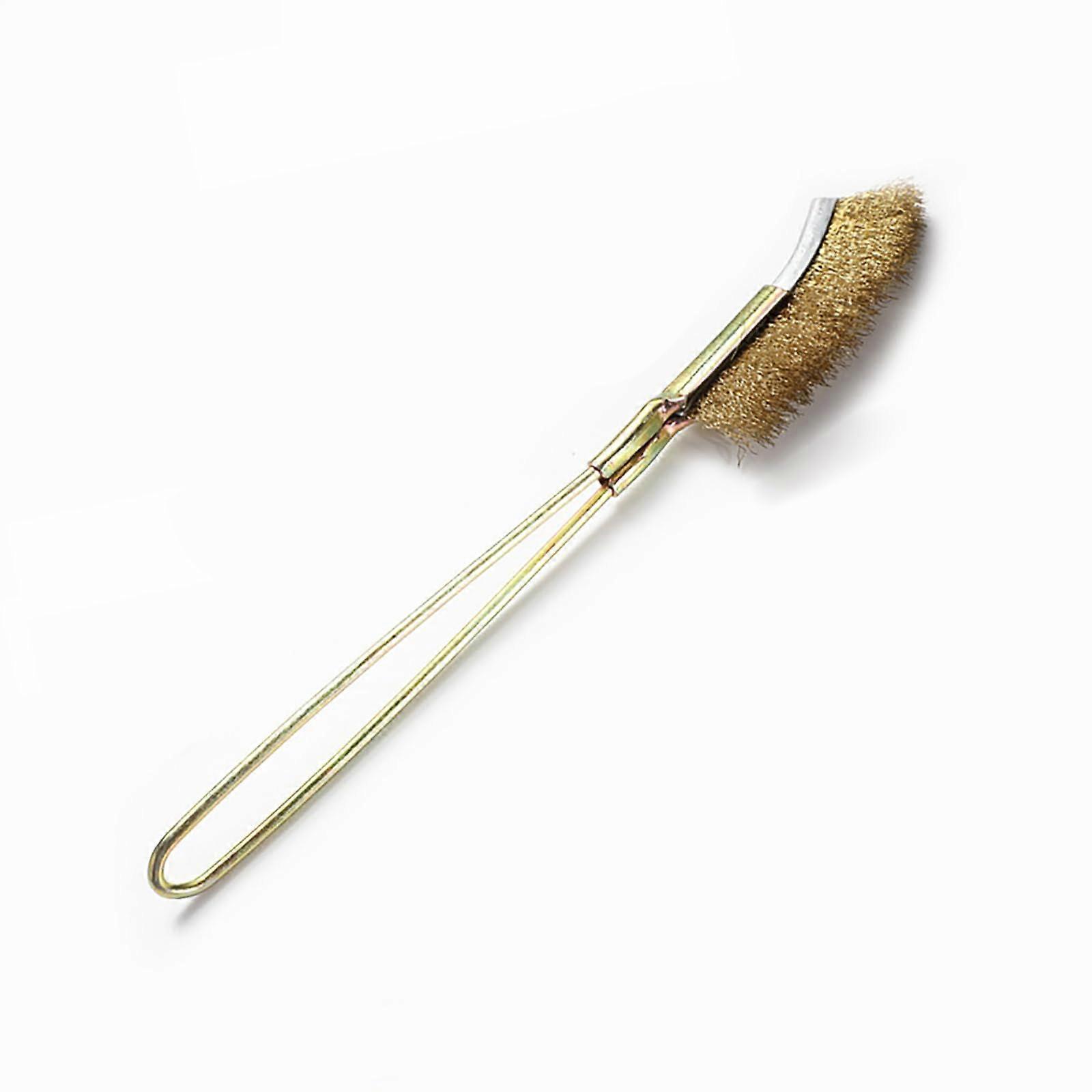 Stainless Steel Brush With Removable Brush Head For Easy Storage And Efficient Cleaning In Kitchens And Workshops