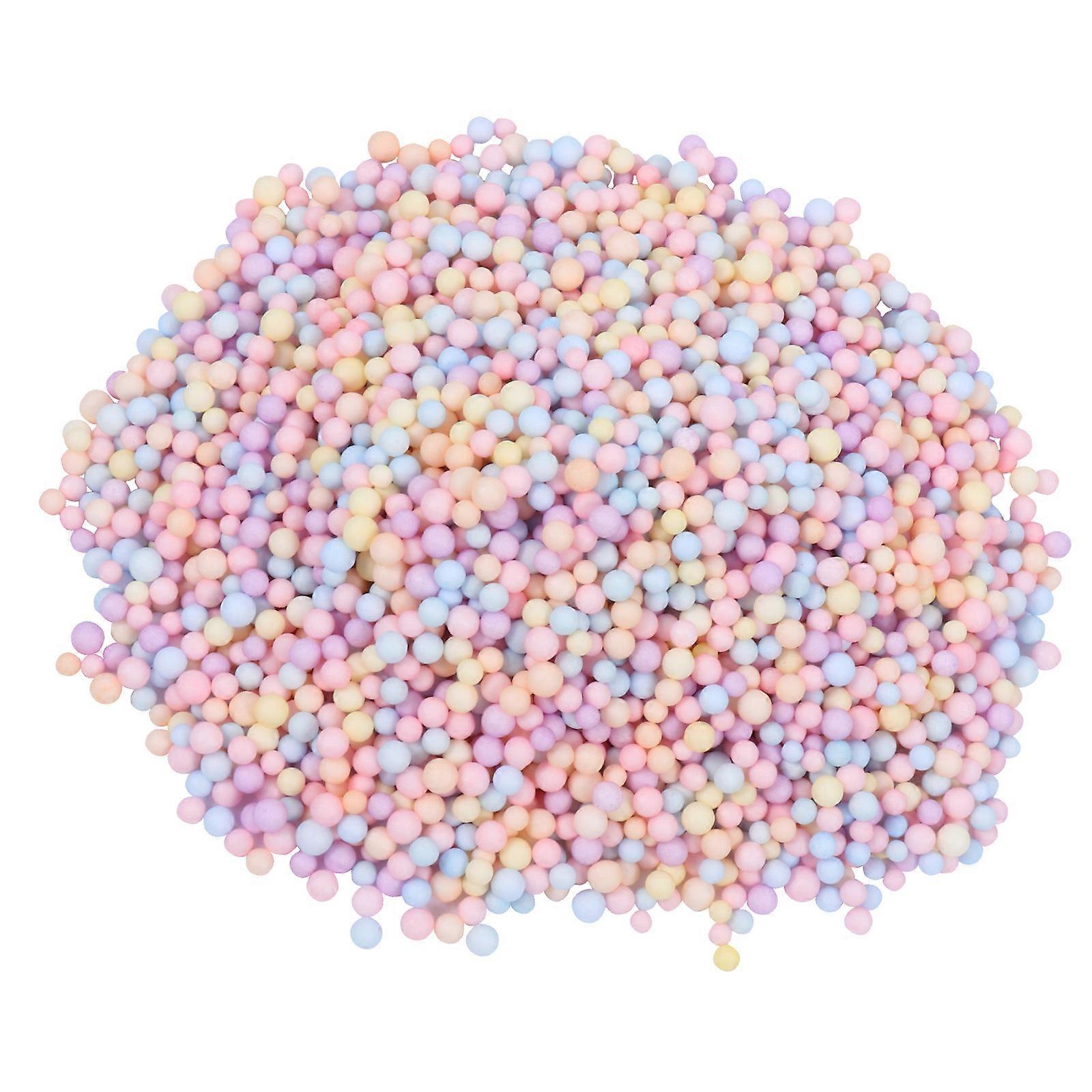 Colorful DIY Filling Balls Box – Macaron Foam Beads for Crafts, Home Decor, and Decoration Activities