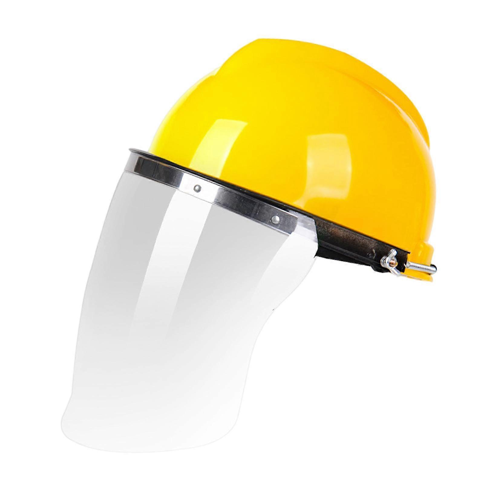 Welding Cap Face Portable PC Lens Large View Aluminum Bracket Flips Face Cover