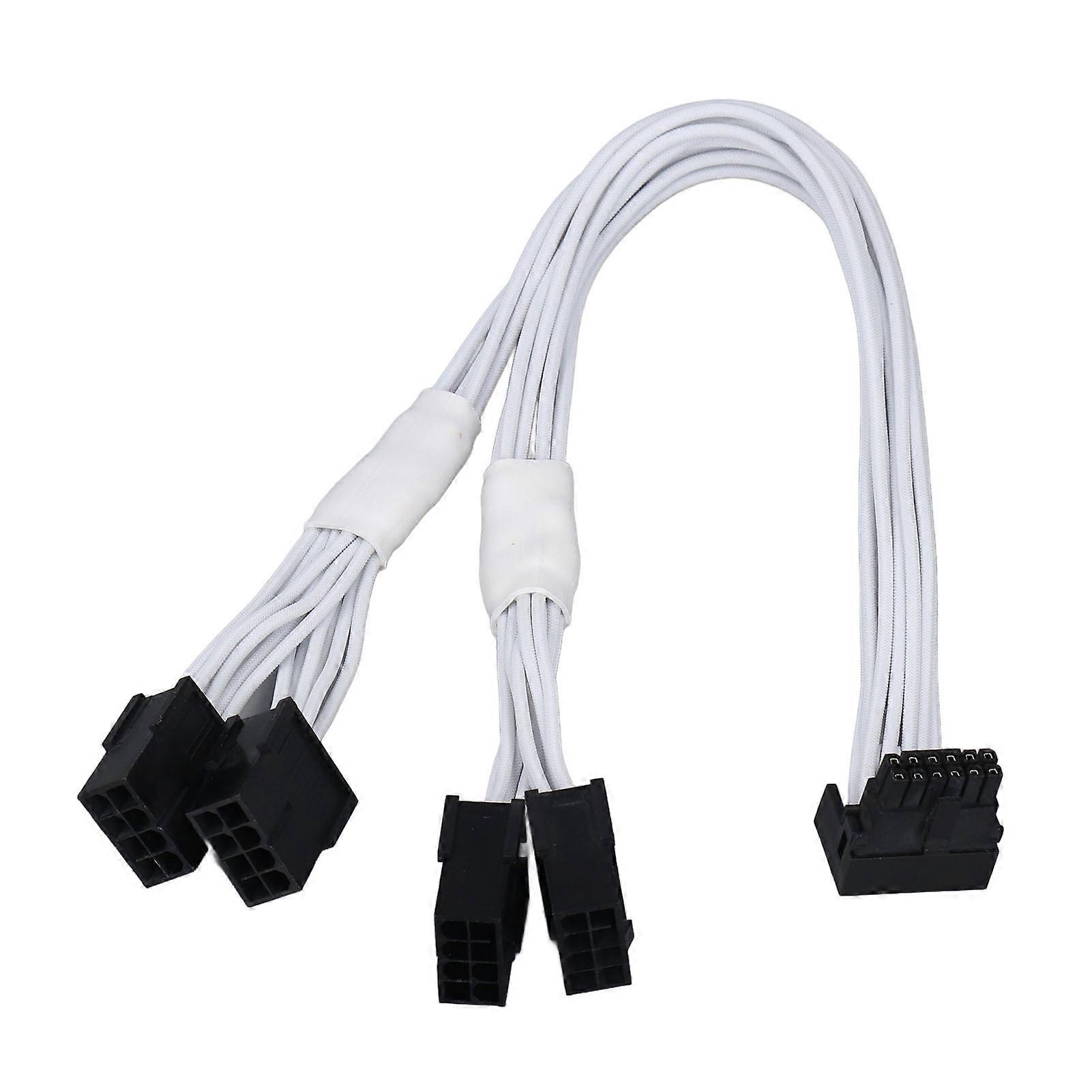 PCIE 5.0 Extension Cable 12+4P to 4 x 8Pin for 3090Ti 4080 4090 Graphics Cards