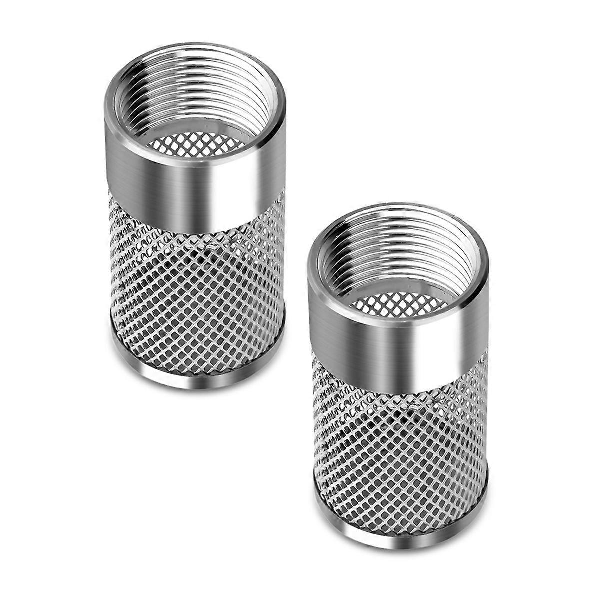 Inlet Suction Strainer Mesh Filter Compatible with Livewell Pump,Industrial Plumbing Inline, Garden Washers Water Filter