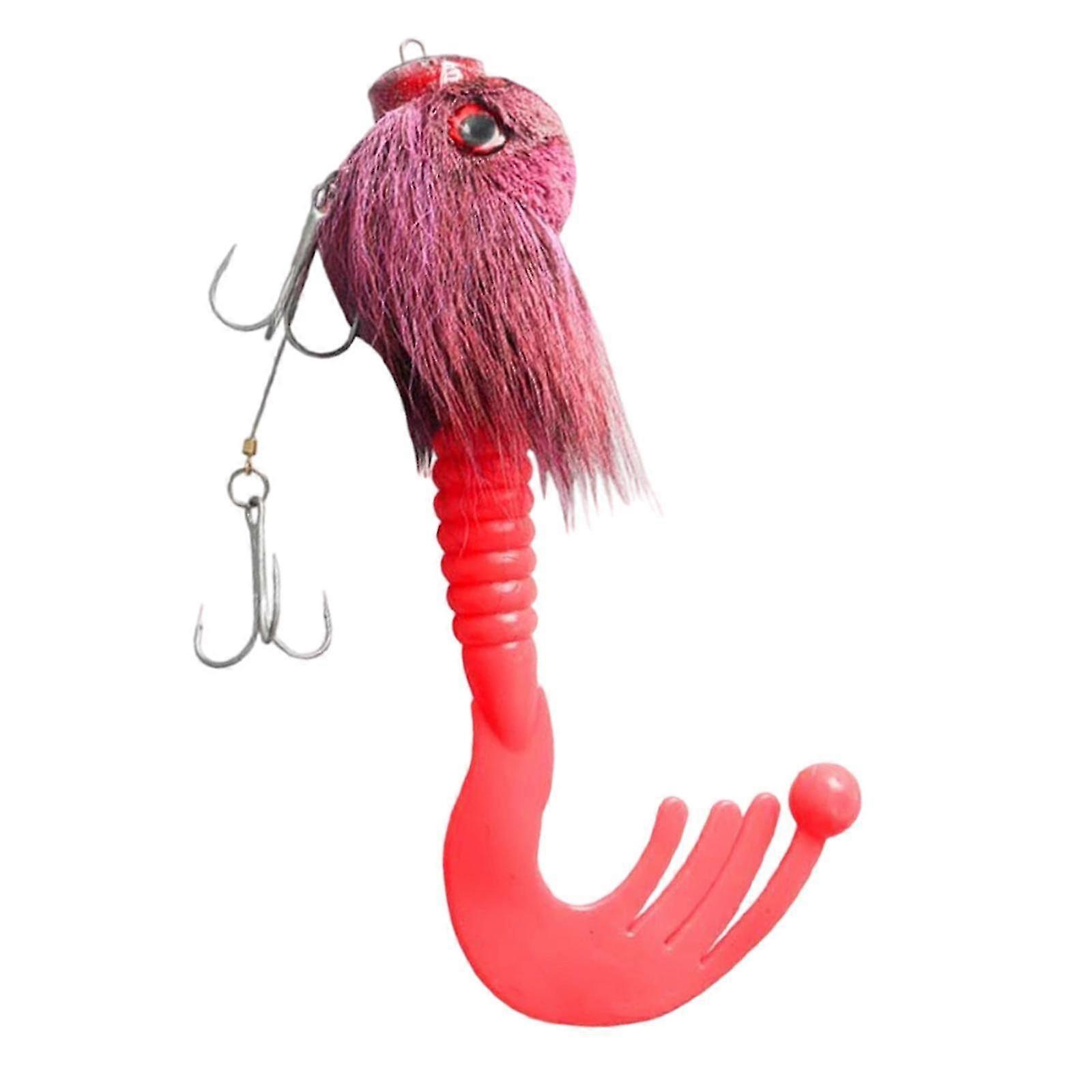 Portable Vivid Artificial Fishing Baits Suitable for Catching Salmon, Crappie, and Trout - Style A