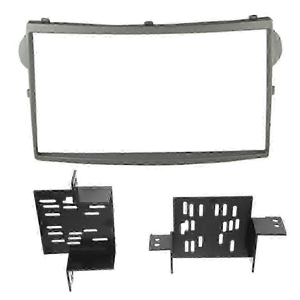 2Din Car Radio Fascia for Compatible Models DVD Stereo Frame Plate Adapter Mounting Dash Installation Bezel