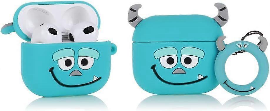Case for AirPods 3rd Generation Earbuds Silicone Cute Case Protective Shockproof Covers with Multiple Styles of Cartoon Characters Design for AirPods 