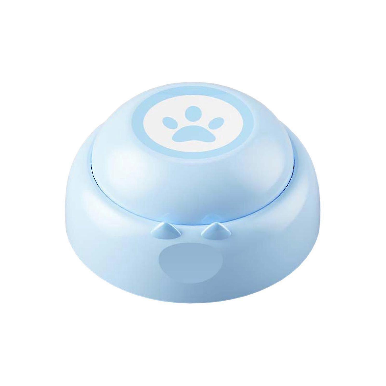 Pet Voice Recording Button for Dog Cat Training Interactive Talking Toy - Sky Blue