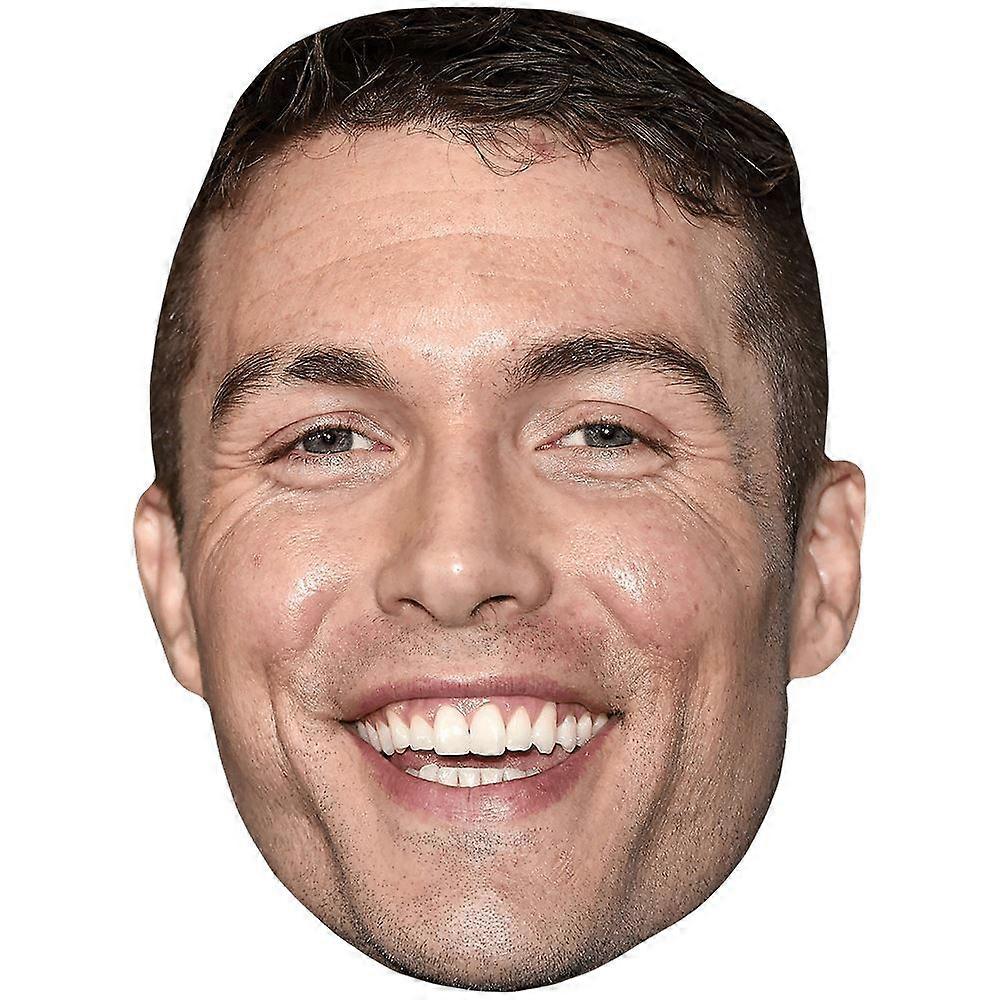 Dominic DeVore (Smile) Celebrity Mask, Flat Card Face