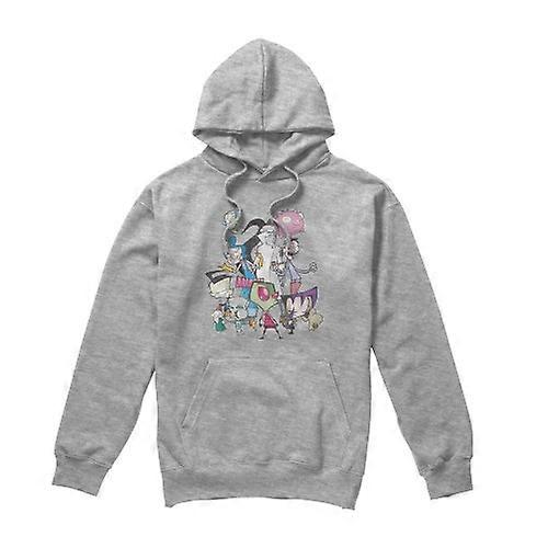 Invader Zim Mens Group Shot Hoodie