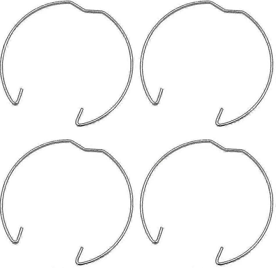 4 قطع MR16 بكلتا الأذنين الاحتفاظ بحلقات الربيع مقاطع & أصحاب لمبة LED