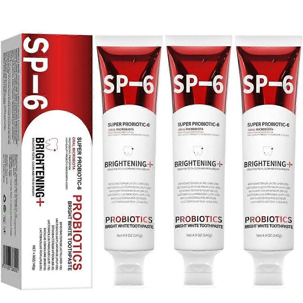 Sp-6 Probiotics Whitening Toothpaste Brightening Breath Removing Toothpaste