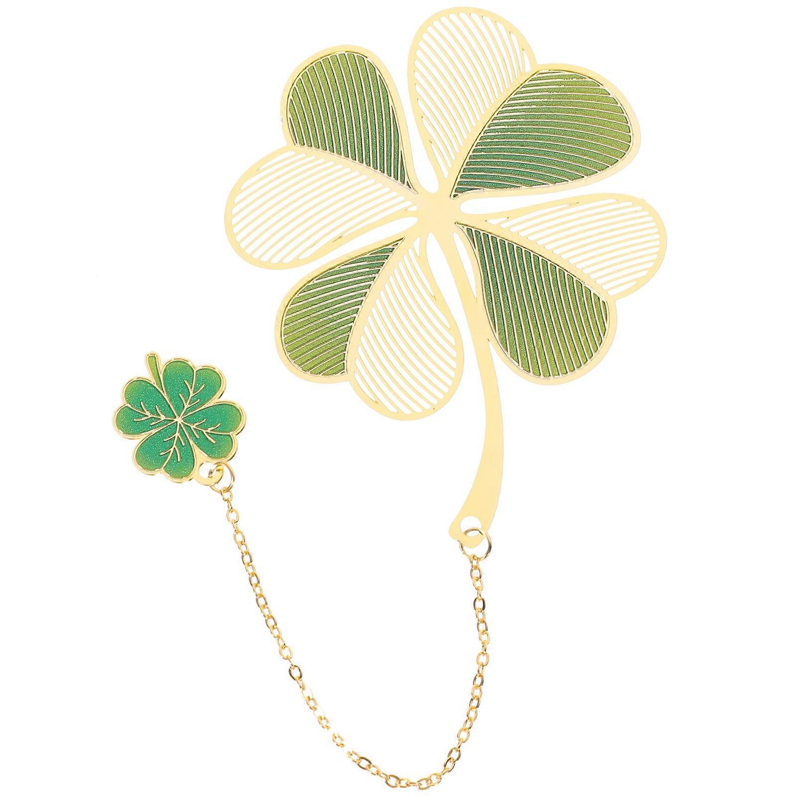 Unique Bookmarks Alloy Material Iron Brass For Books Location 1Set