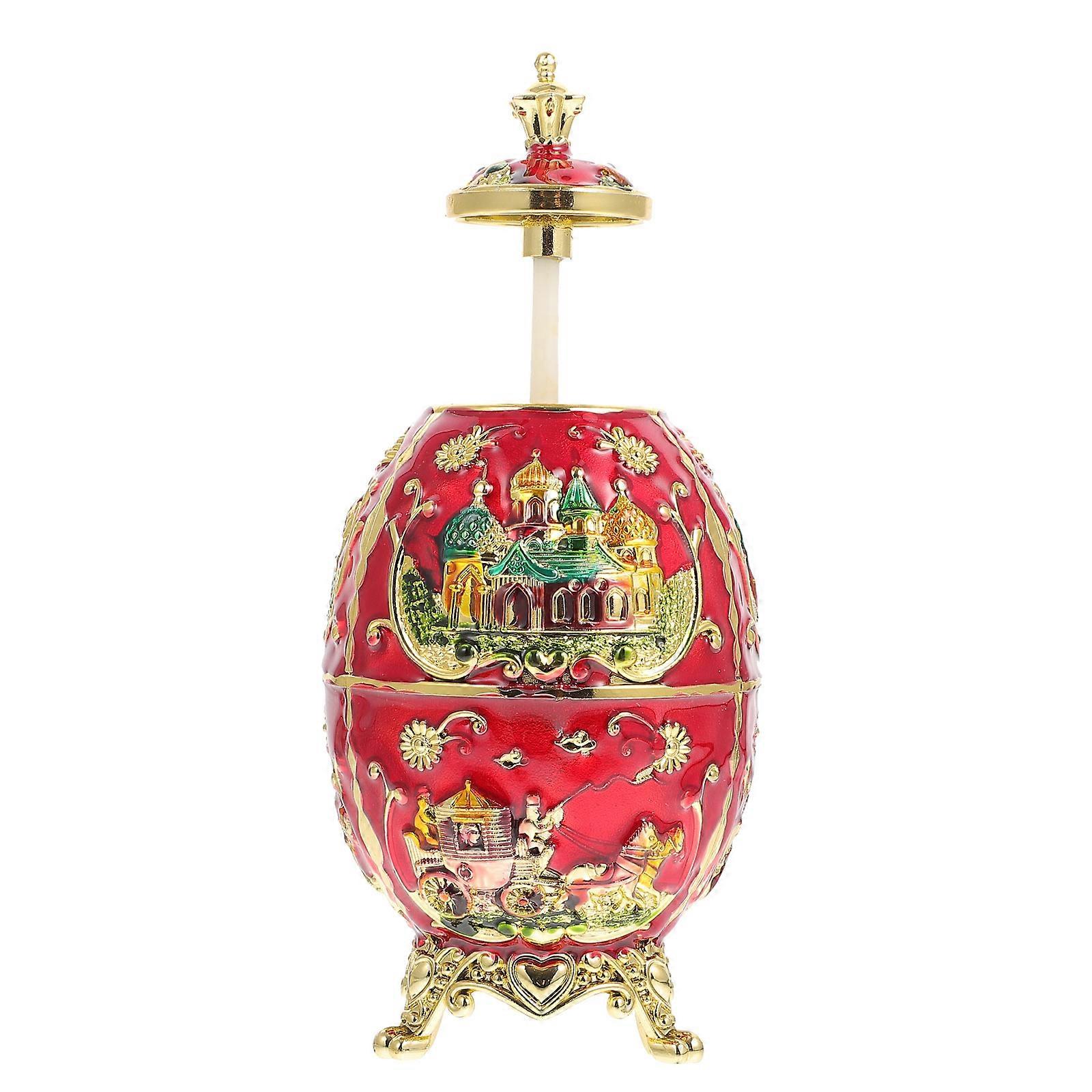 European Style Toothpick Holder Zinc Alloy Practical Design Toothpick Container 1Set