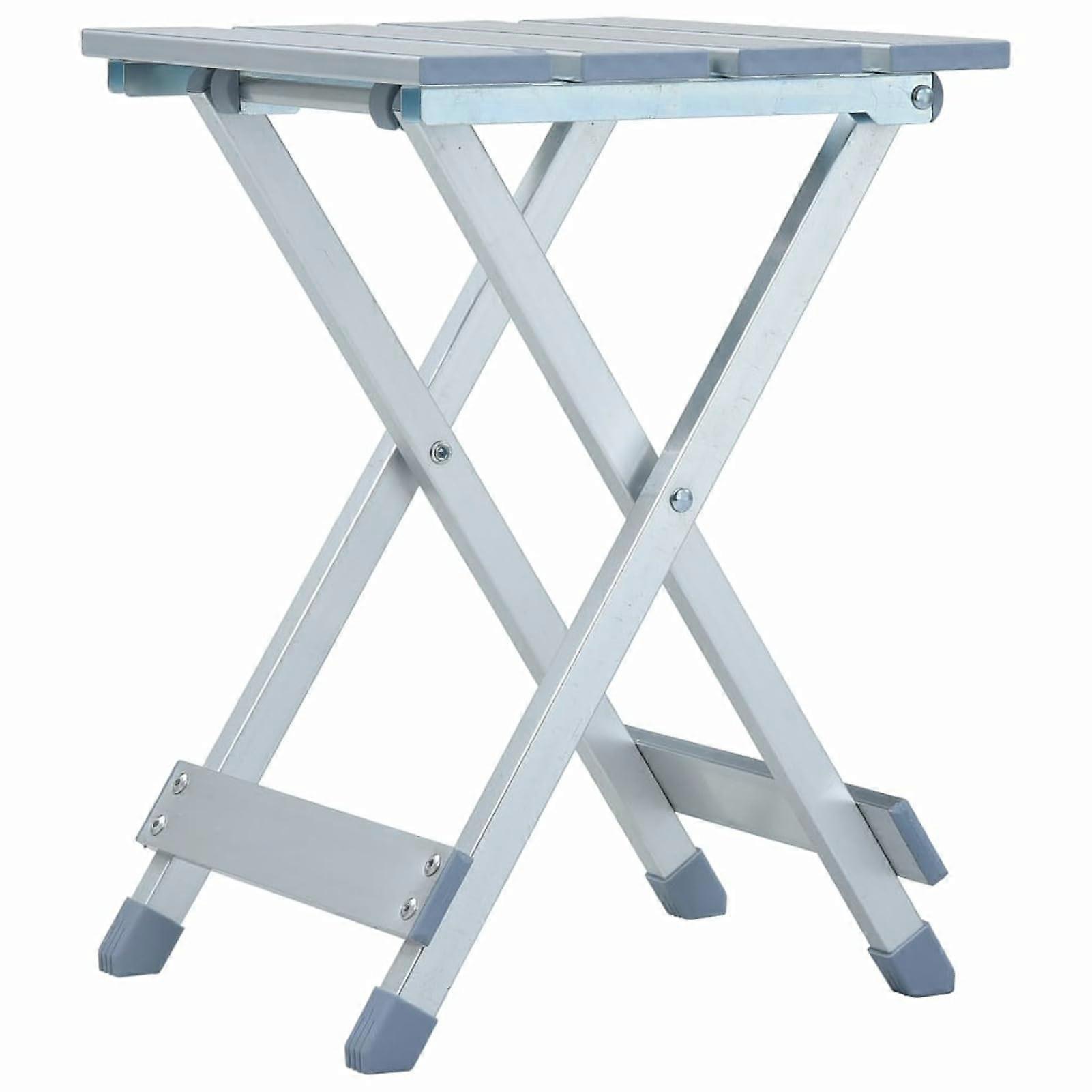 Camping Stool Aluminium 28 x 26 x 39 cm Folding Stool Camping