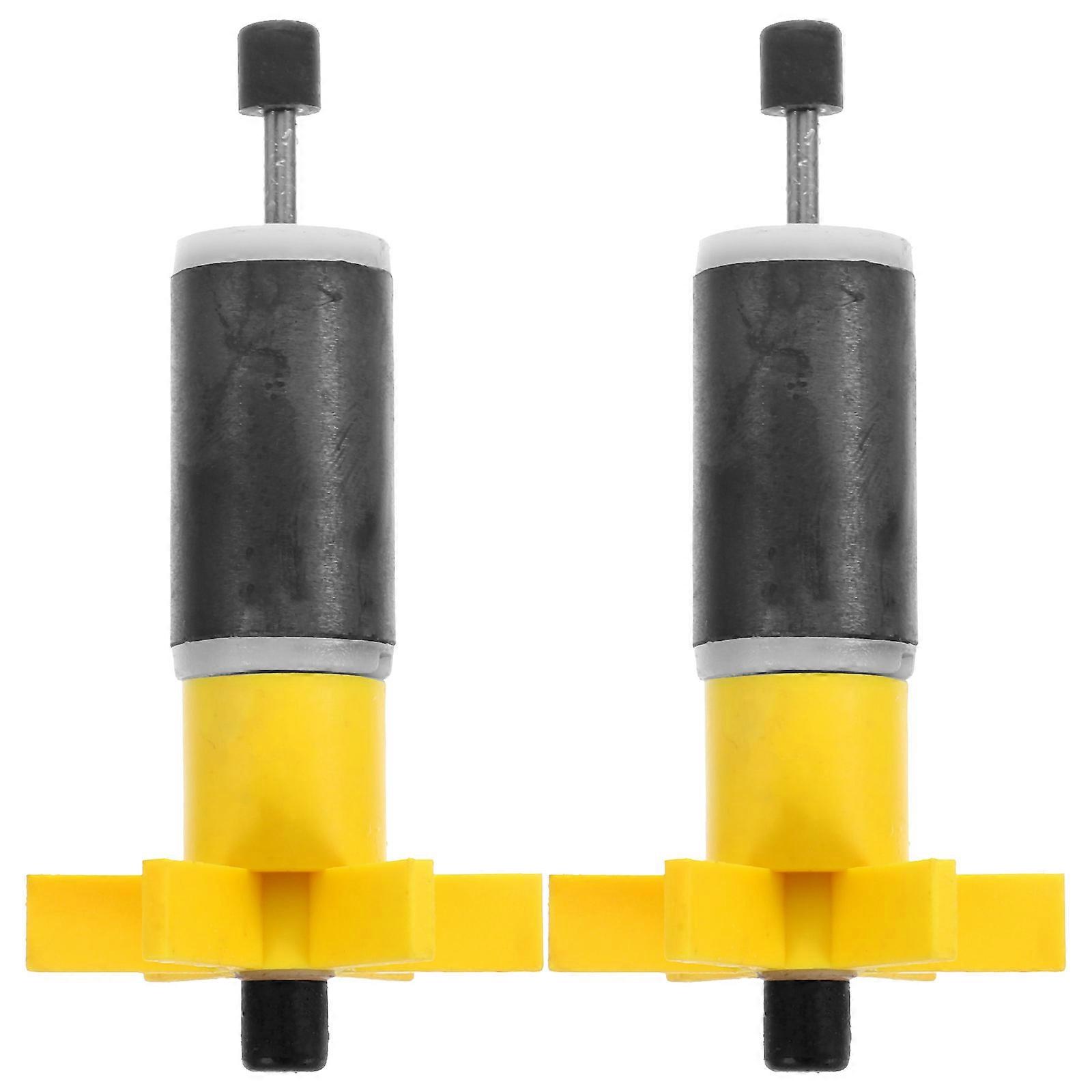 Pump Replacement Impeller Round Shape Multi-colored Plastic Material for Fish Tanks Swimming Pools 2Pcs