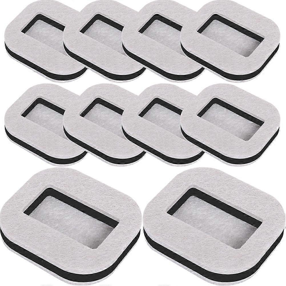 Felt Furniture Feet Cups Shock-Absorption Scratch-Resistant Noise Reduction Floor Protection 10Set