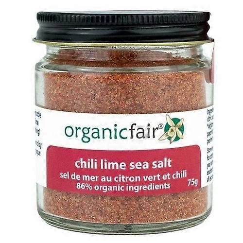 有机 Fair Sea Salt 辣椒酸橙有机,75 克(6 件装)