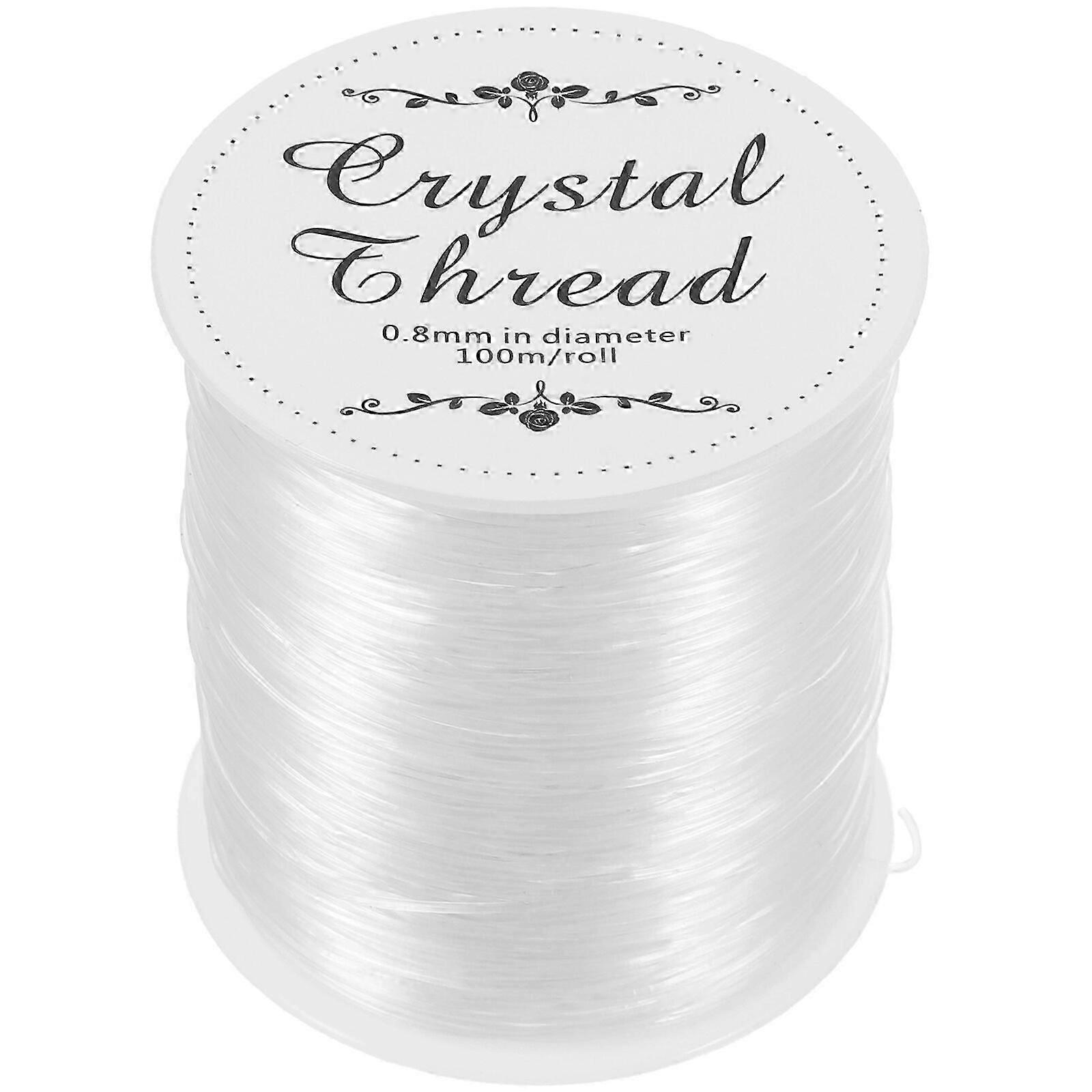 1 Roll of Fishing Line Nylon String Cord Angling Line Professional Fishing Line Transparent Fishing Line