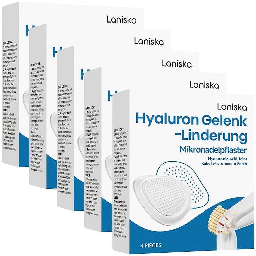 Hyaluron Joint Relief Microneedles Patch Convenient Easy to Use Microneedles Patch for Elderly Active Adults