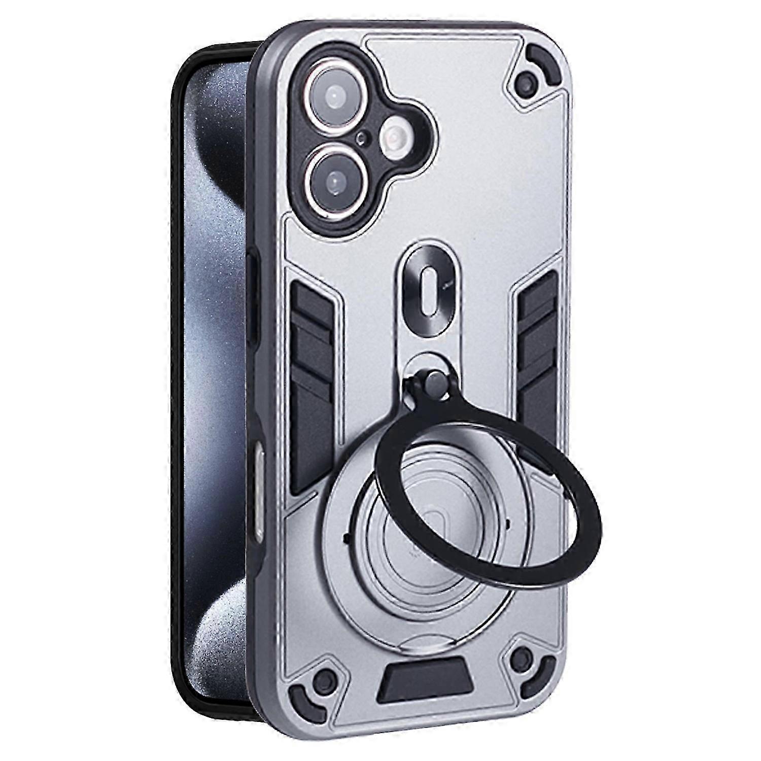 Rotatable Kickstand Case for Compatible Smartphone with Drop Protection Cover