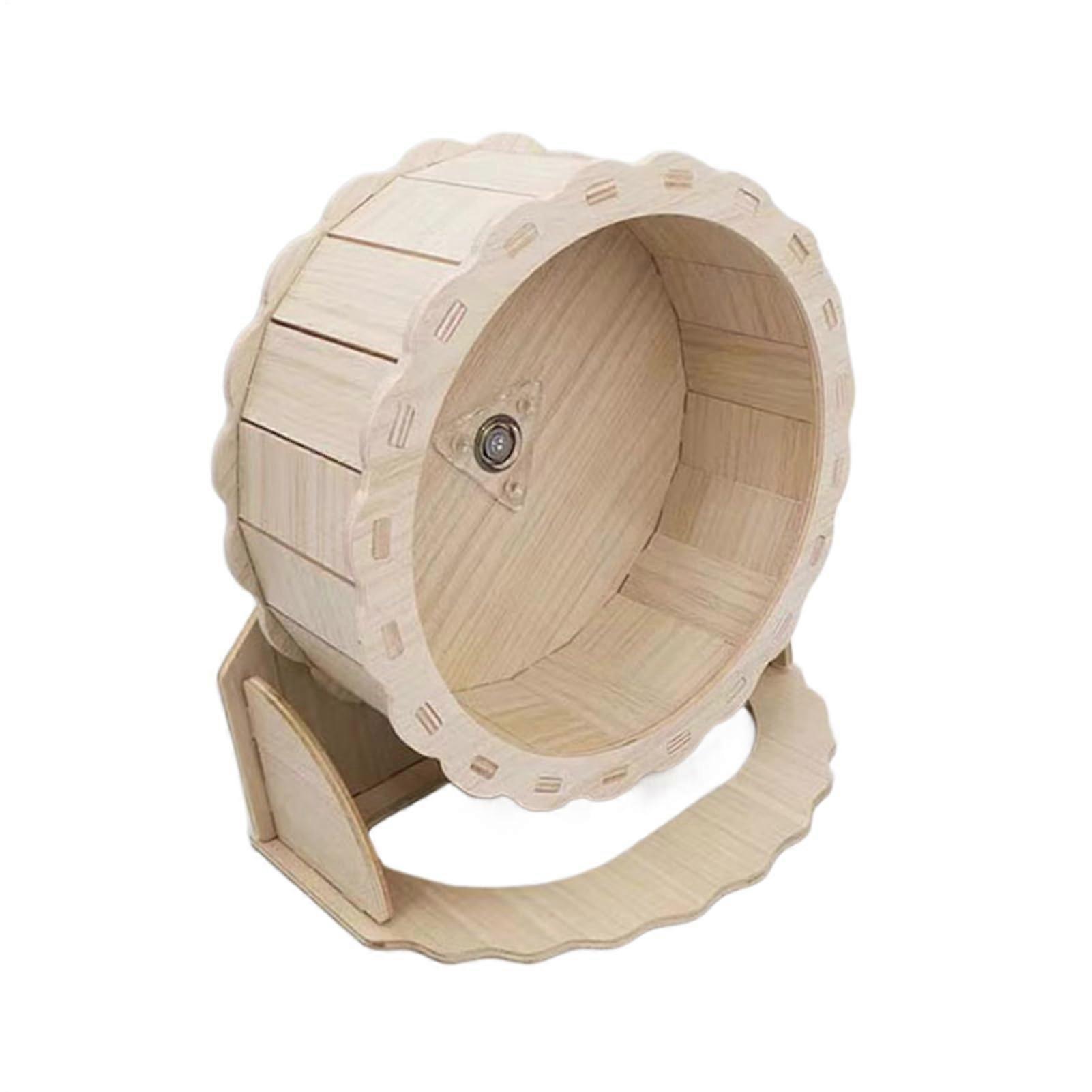 Quiet Hamster Wheel for Pet Habitat, Exercise Saucer Promotes Wellbeing
