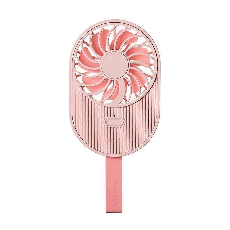 Ice Cream Shape USB Charging Handheld Fan
