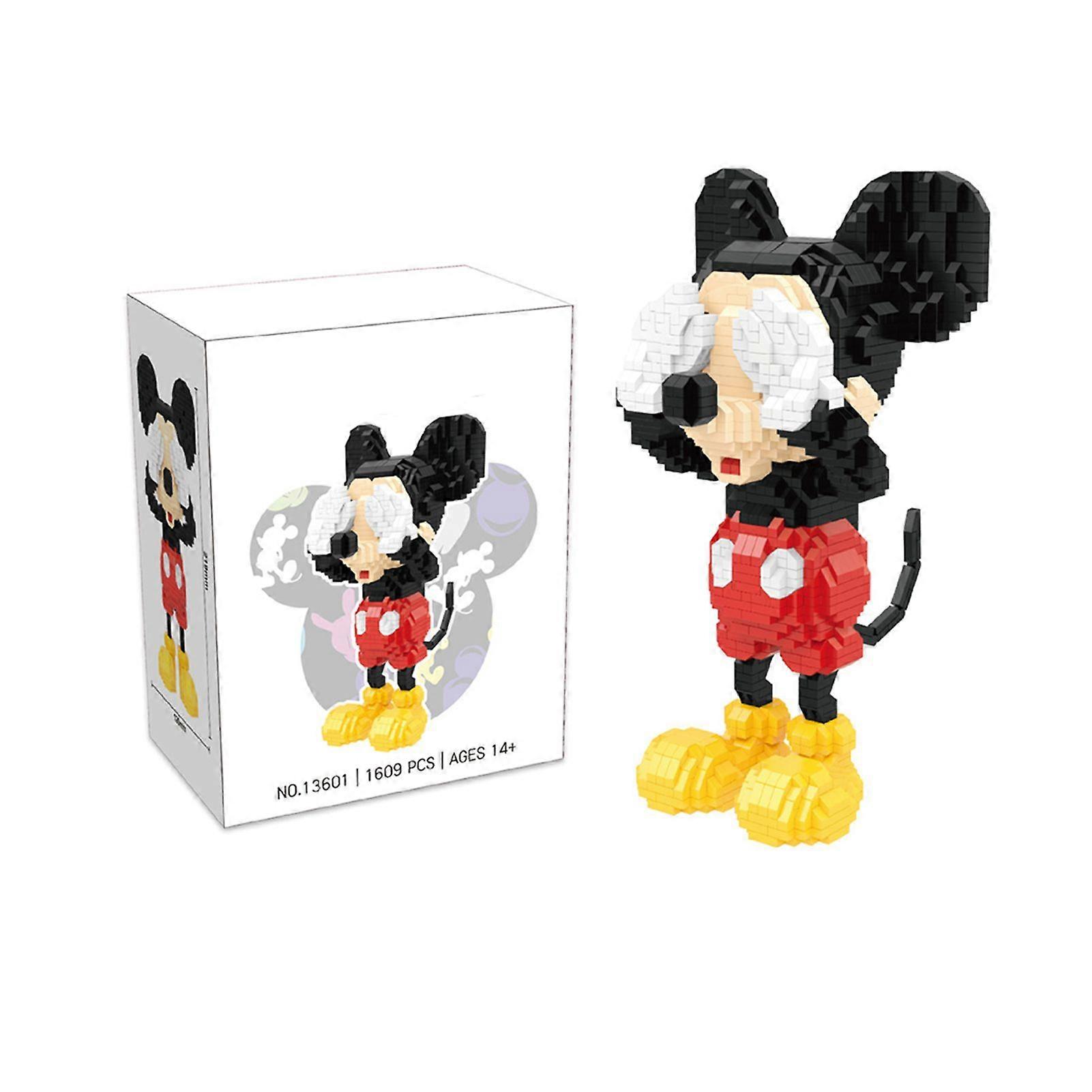 2025 Latest Model Cartoon Building Blocks Safe Durable Plastic Vivid Colors