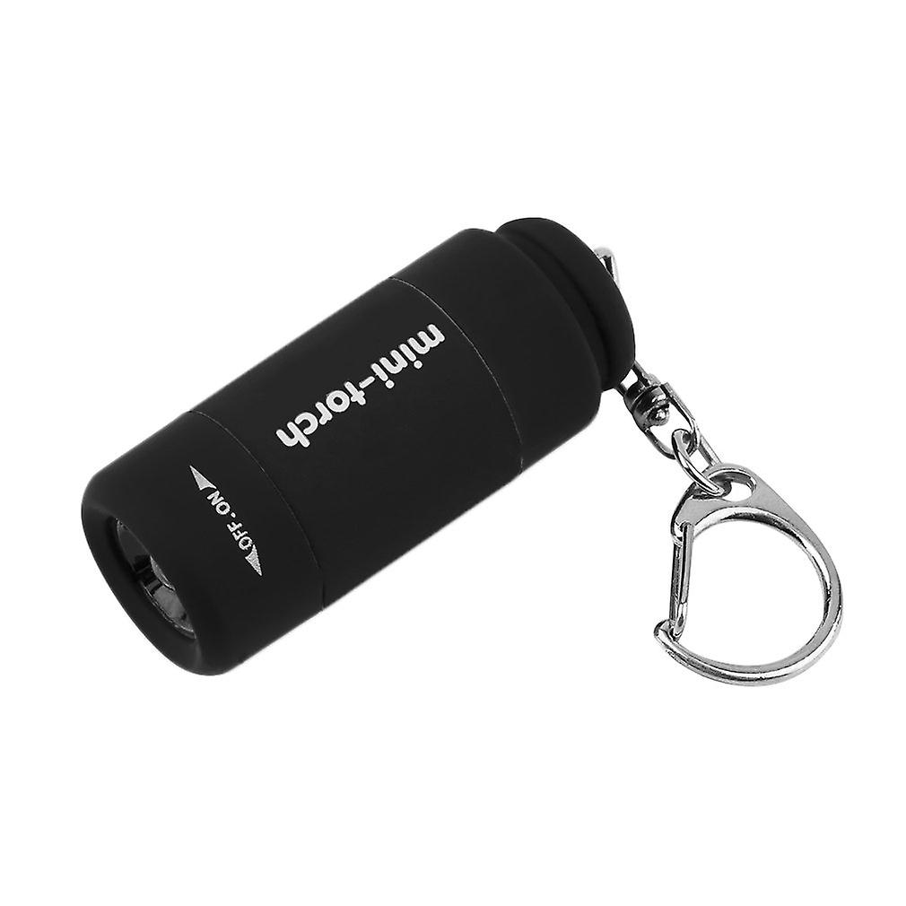Llavero Antorcha Usb Linterna Recargable 0.5w 25lm Antorcha Eléctrica Compacta Linterna de Camping al Aire Libre