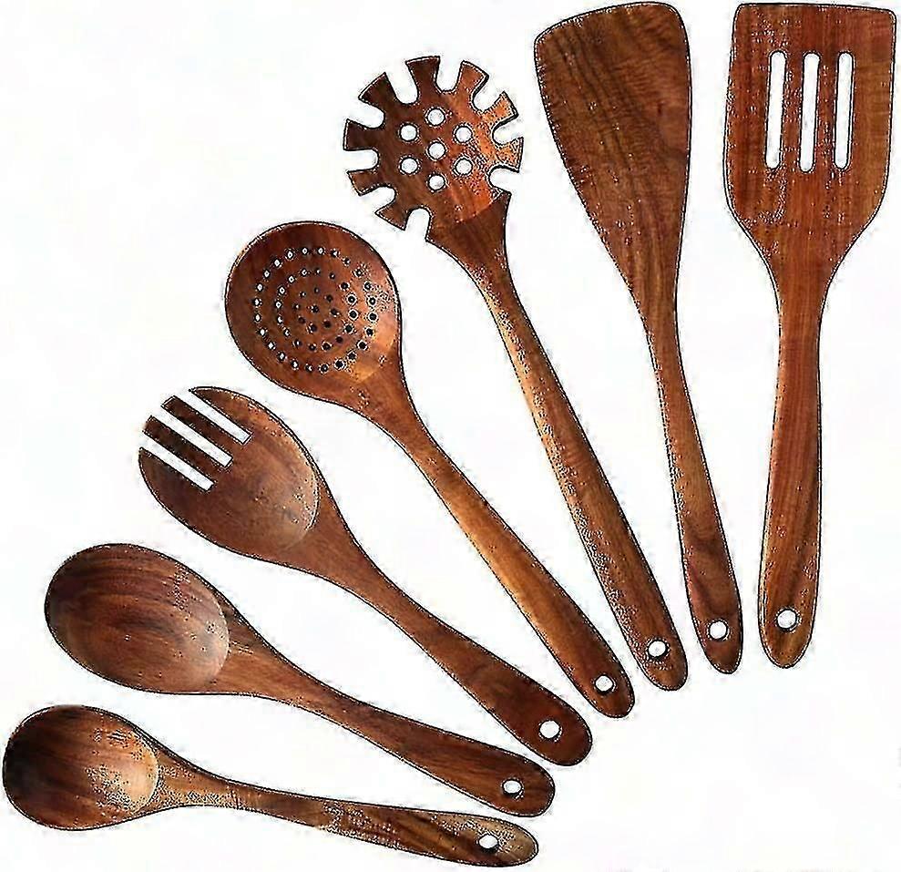 Teak Wood Kitchen Utensil Set