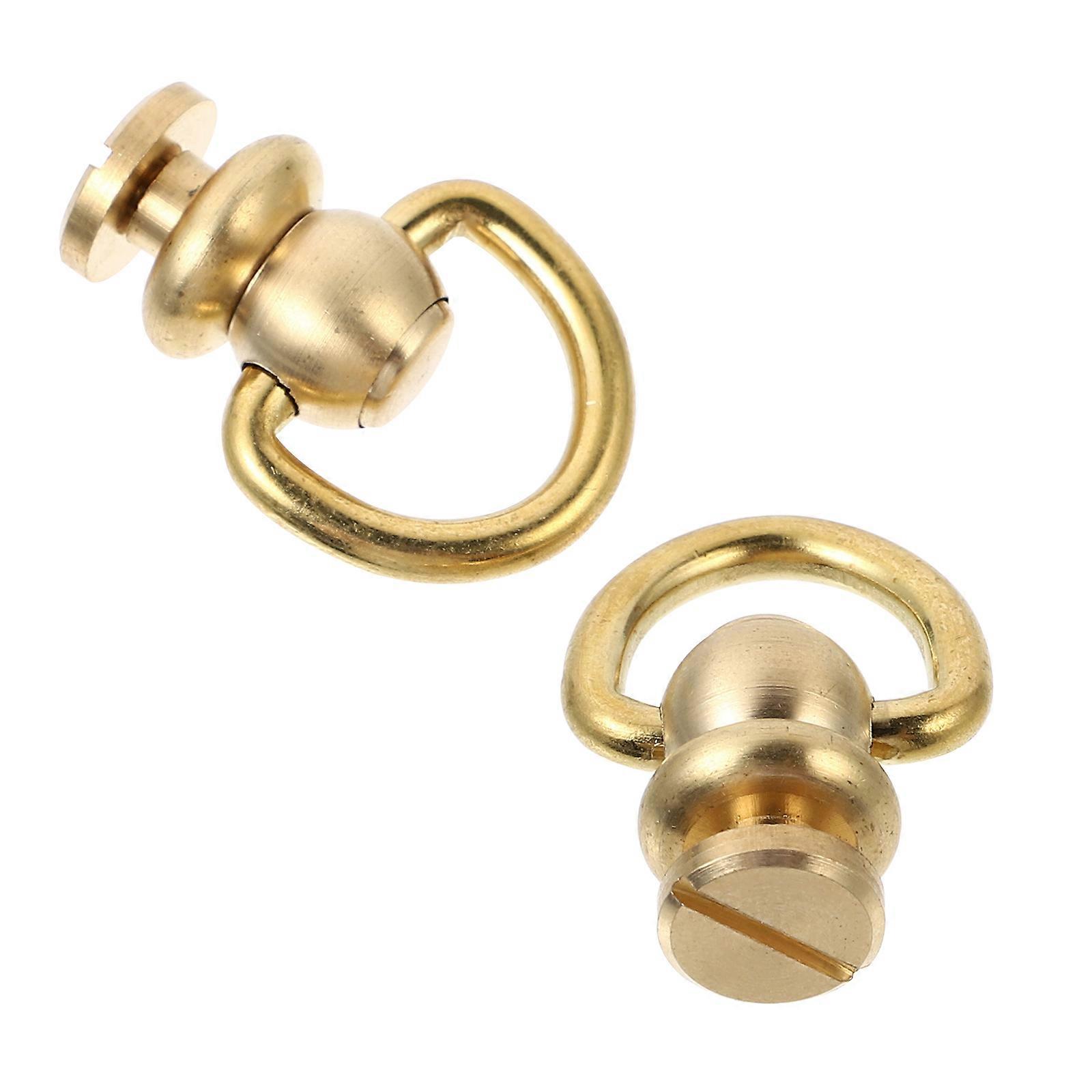 Copper Buckles Easy Installation Durable Use For Suitcases 2Pcs