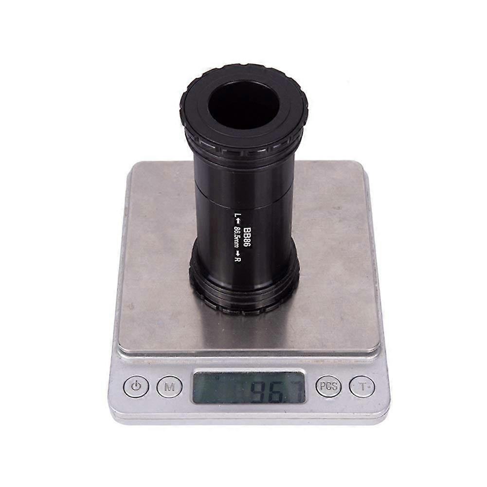 Bottom Bracket 24mm Press Fit Internal Bearings With Threaded End Cap For Road And Mountain Bikes Black